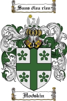 Product picture Hodskin Family Crest Hodskin Coat of Arms Digital Download
