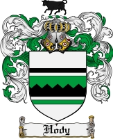 Product picture Hody Family Crest Hody Coat of Arms Digital Download
