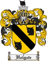 Product picture Holgate Family Crest Holgate Coat of Arms Digital Download