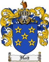 Product picture Holt Family Crest Holt Coat of Arms Digital Download