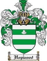 Product picture Hopwood Family Crest Hopwood Coat of Arms Digital Download