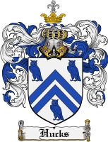 Product picture Hucks Family Crest Hucks Coat of Arms Digital Download