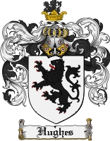 Product picture Hughes Family Crest Hughes Coat of Arms Digital Download
