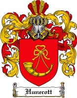 Product picture Hunecott Family Crest Hunecott Coat of Arms Digital Download