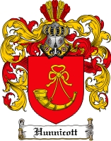 Product picture Hunnicott Family Crest Hunnicott Coat of Arms Digital Download