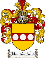 Product picture Huntingfield Family Crest Huntingfield Coat of Arms Digital Download