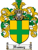Product picture Hussey Family Crest Hussey Coat of Arms Digital Download