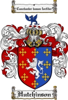 Product picture Hutchinson Family Crest Hutchinson Coat of Arms Digital Download