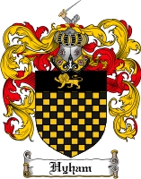 Product picture Hyham Family Crest Hyham Coat of Arms Digital Download