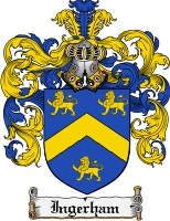 Product picture Ingerham Family Crest Ingerham Coat of Arms Digital Download