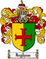 Product picture Ingham Family Crest Ingham Coat of Arms Digital Download