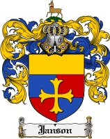 Product picture Janson Family Crest Janson Coat of Arms Digital Download