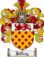 Product picture Jeffrey Family Crest Jeffrey Coat of Arms Digital Download