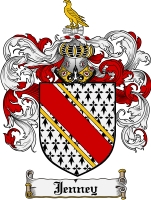 Product picture Jenney Family Crest Jenney Coat of Arms Digital Download