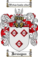 Product picture Jermegan Family Crest Jermegan Coat of Arms Digital Download
