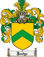 Product picture Judge Family Crest Judge Coat of Arms Digital Download