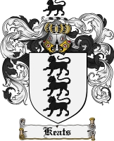 Product picture Keats Family Crest Keats Coat of Arms Digital Download