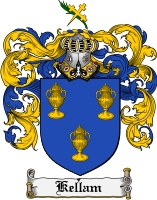 Product picture Kellam Family Crest Kellam Coat of Arms Digital Download