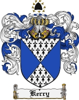 Product picture Kerry Family Crest Kerry Coat of Arms Digital Download
