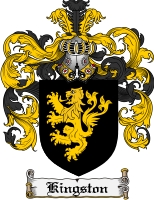 Product picture Kingston Family Crest Kingston Coat of Arms Digital Download