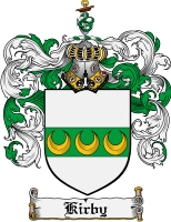 Product picture Kirby Family Crest Kirby Coat of Arms Digital Download