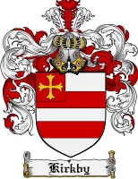 Product picture Kirkby Family Crest Kirkby Coat of Arms Digital Download