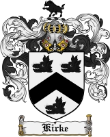 Product picture Kirke Family Crest Kirke Coat of Arms Digital Download