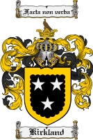 Product picture Kirkland Family Crest Kirkland Coat of Arms Digital Download