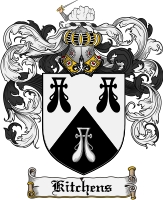 Product picture Kitchens Family Crest Kitchens Coat of Arms Digital Download