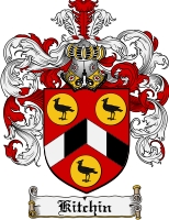 Product picture Kitchin Family Crest Kitchin Coat of Arms Digital Download