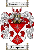 Product picture Lampson Family Crest Lampson Coat of Arms Digital Download