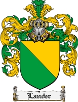 Product picture Lander Family Crest Lander Coat of Arms Digital Download