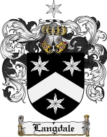 Product picture Langdale Family Crest Langdale Coat of Arms Digital Download