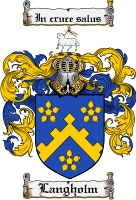 Product picture Langholm Family Crest Langholm Coat of Arms Digital Download