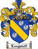 Product picture Langstaff Family Crest Langstaff Coat of Arms Digital Download