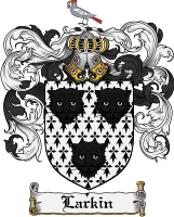 Product picture Larkin Family Crest Larkin Coat of Arms Digital Download