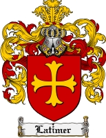 Product picture Latimer Family Crest Latimer Coat of Arms Digital Download