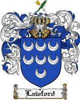 Product picture Lawford Family Crest Lawford Coat of Arms Digital Download