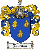 Product picture Leveson Family Crest Leveson Coat of Arms Digital Download