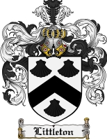 Product picture Littleton Family Crest Littleton Coat of Arms Digital Download