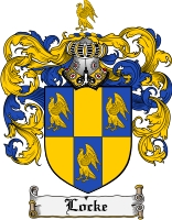 Product picture Locke Family Crest Locke Coat of Arms Digital Download