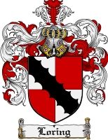 Product picture Loring Family Crest Loring Coat of Arms Digital Download