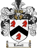 Product picture Lovell Family Crest Lovell Coat of Arms Digital Download