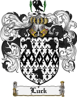 Product picture Luck Family Crest Luck Coat of Arms Digital Download