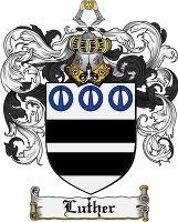 Product picture Luther Family Crest Luther Coat of Arms Digital Download
