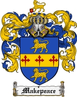 Product picture Makepeace Family Crest Makepeace Coat of Arms Digital Download