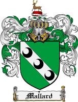 Product picture Mallard Family Crest Mallard Coat of Arms Digital Download