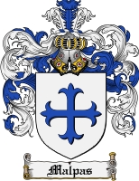 Product picture Malpas Family Crest Malpas Coat of Arms Digital Download