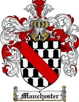 Product picture Manchester Family Crest Manchester Coat of Arms Digital Download