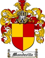 Product picture Mandeville Family Crest Mandeville Coat of Arms Digital Download